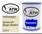 Preview: Volkswagen, Savannah Beige Metallic, LH1V: 500ml Lackdose, von ATW Autoteile West.